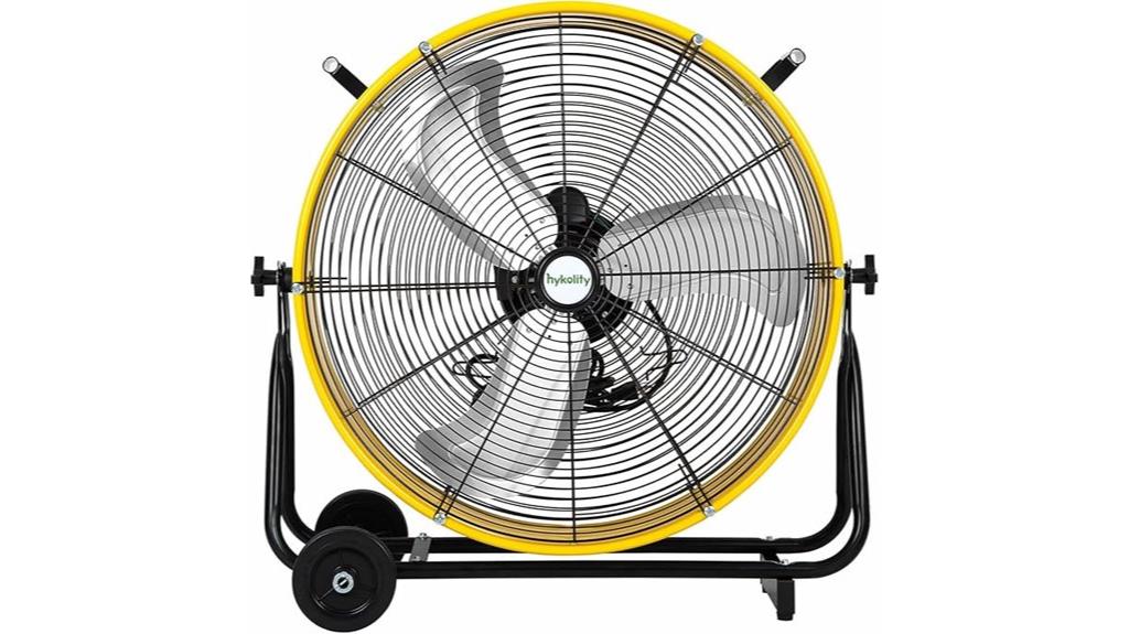 industrial drum fan power