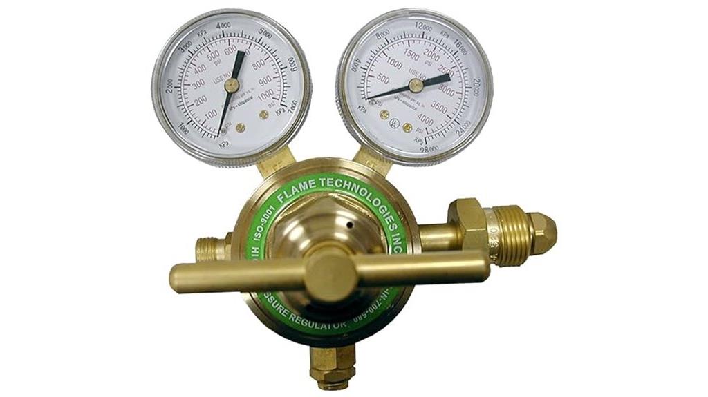inert gas piston regulator