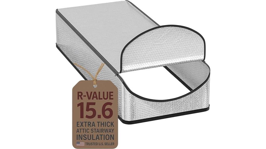 insulated attic door cover