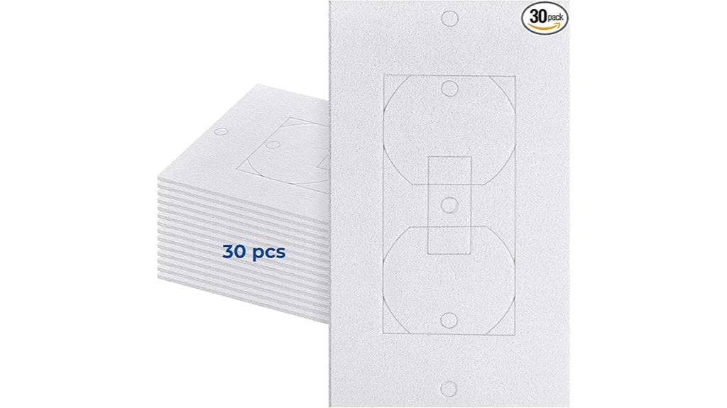 insulation outlet cover pack