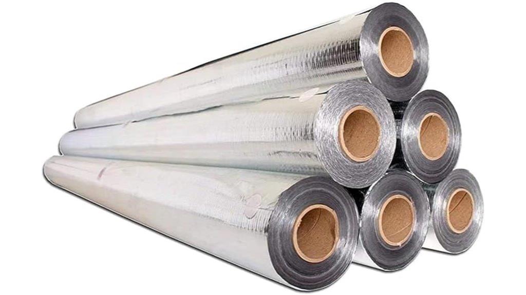 insulation roll with radiant barrier