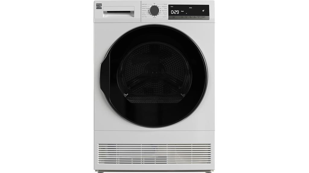 kenmore compact electric dryer