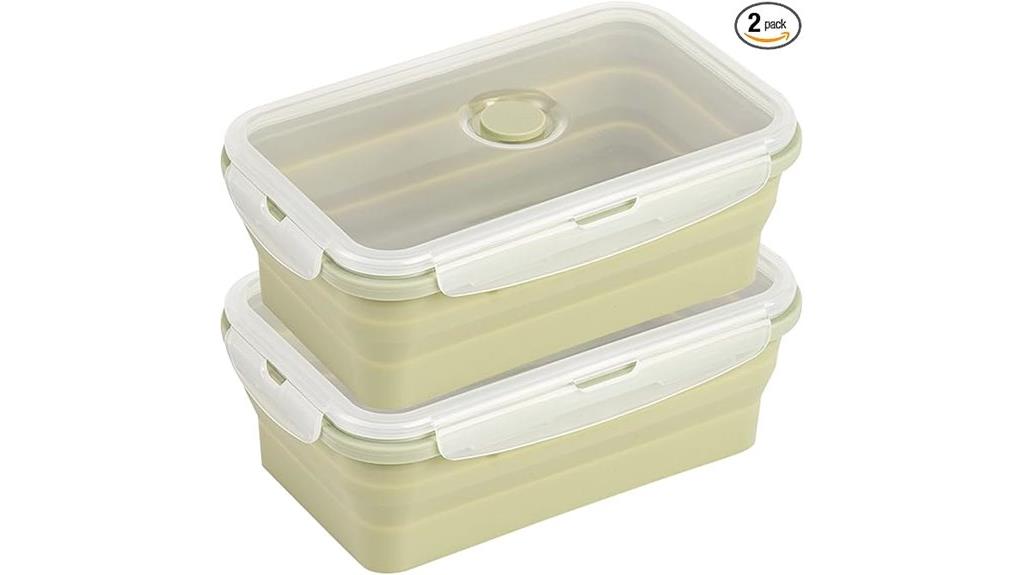 large collapsible food containers