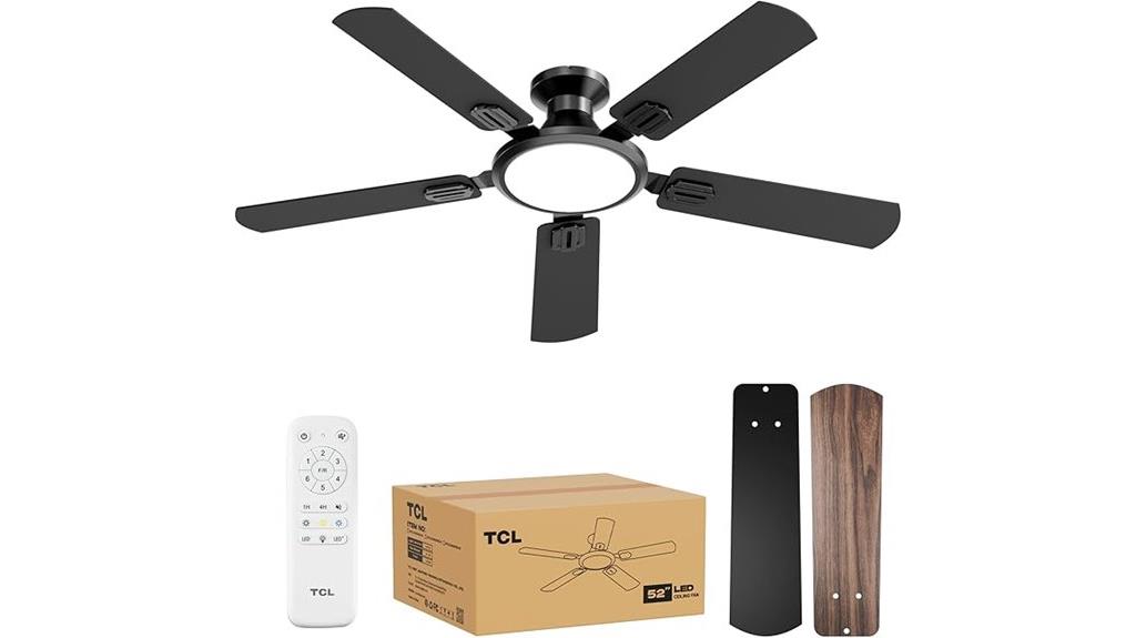 large low profile fan