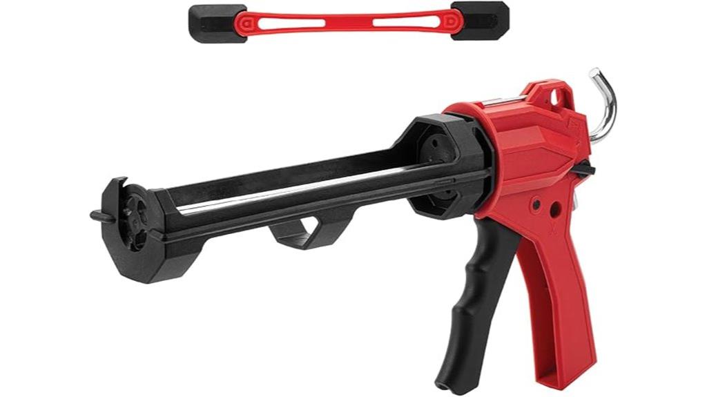 leak proof caulking gun