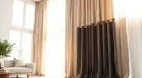 lightweight cozy thermal curtains