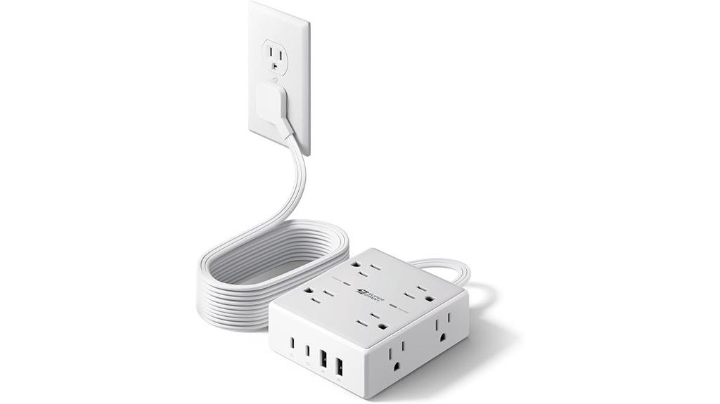 long extension cord with outlets