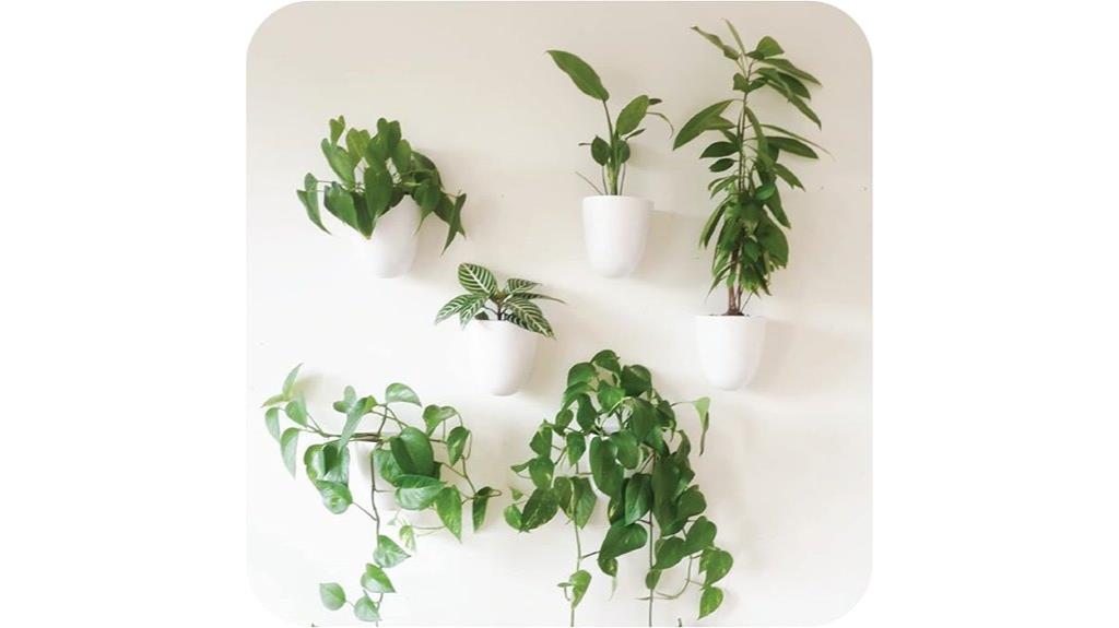 luxury wall planter set