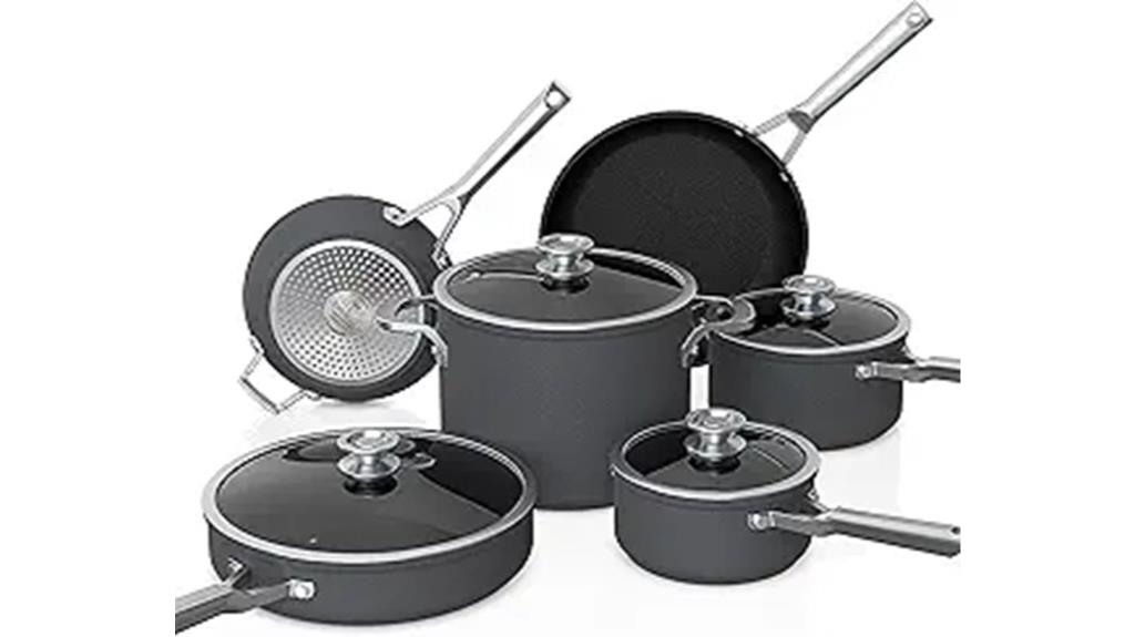 ninja neverstick cookware set