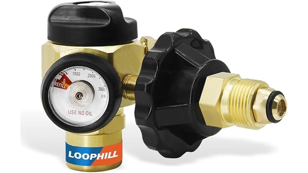 nitrogen regulator for loophill