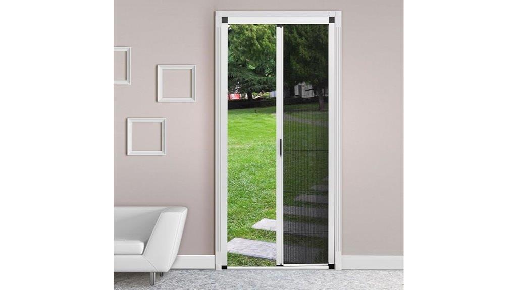 no drill screen door