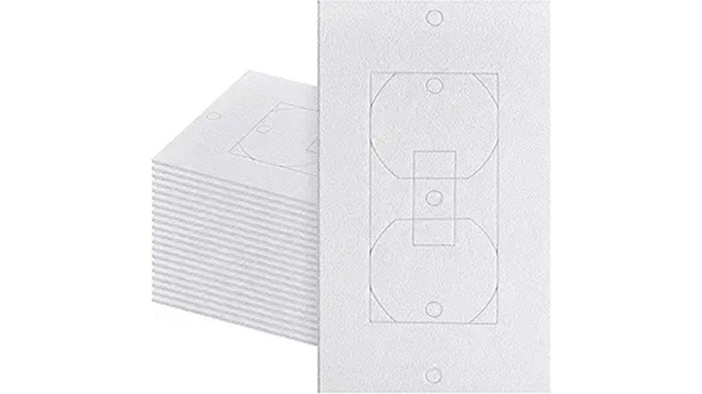 outlet insulation draft sealers