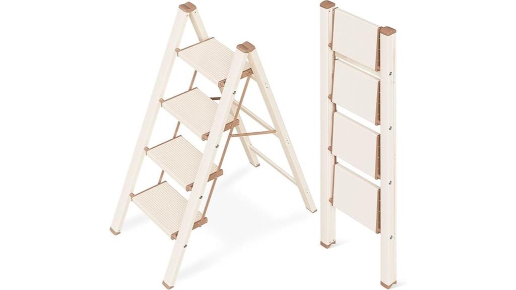 portable aluminum folding stool