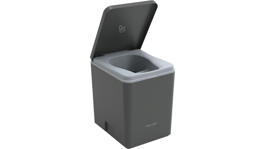 portable camping composting toilet