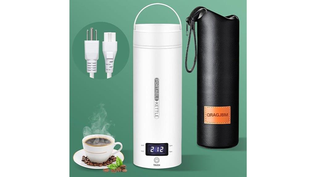portable kettle with safety