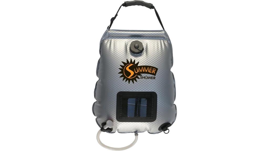 portable outdoor shower system
