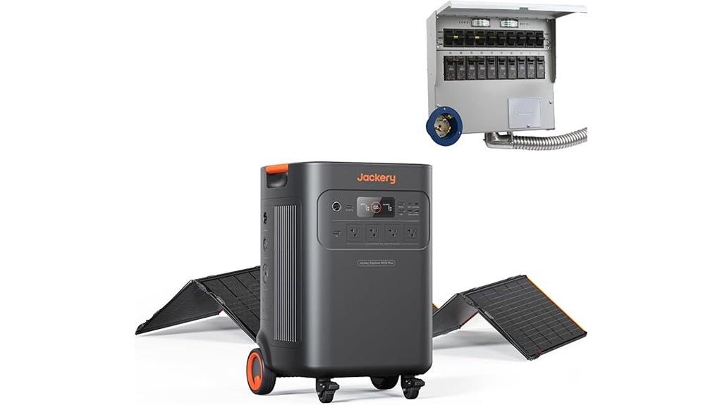 portable solar power station