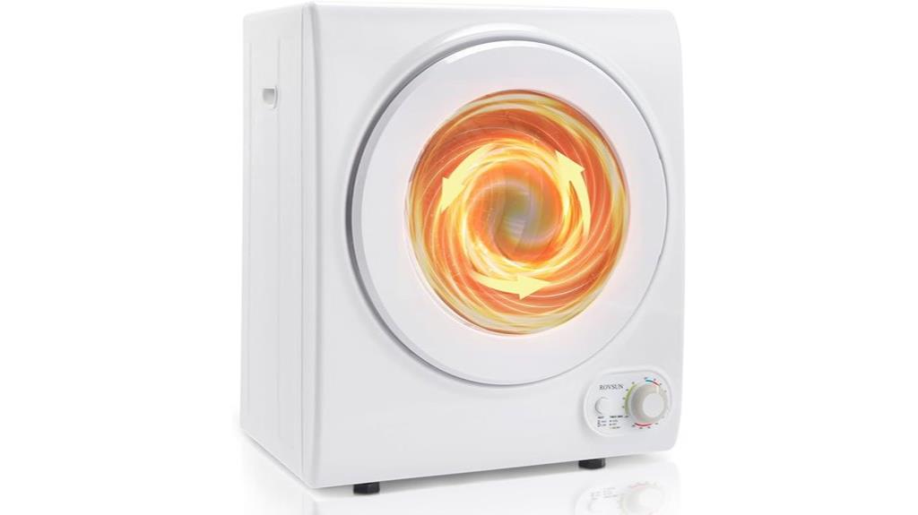 portable stainless steel dryer
