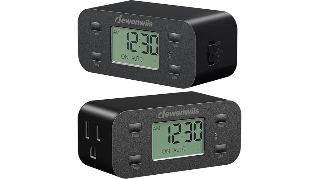 programmable digital timer outlets