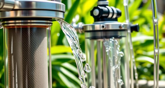 rainwater filtration systems selection