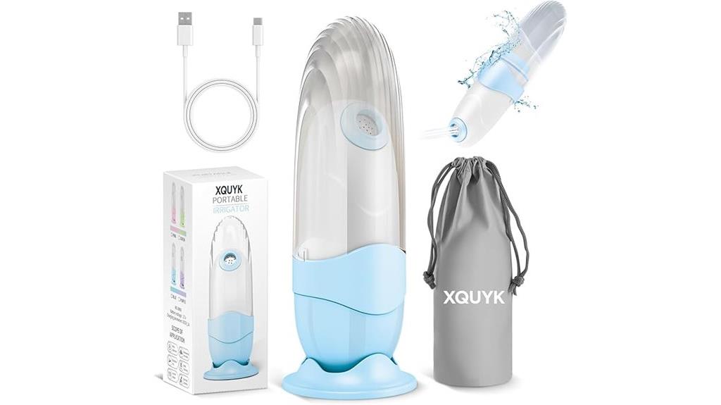 rechargeable blue travel bidet