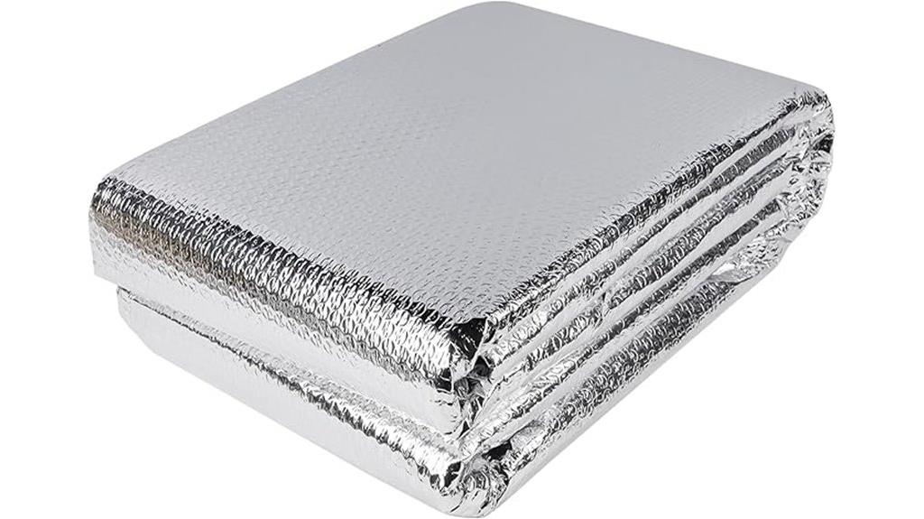 reflective bubble window insulation