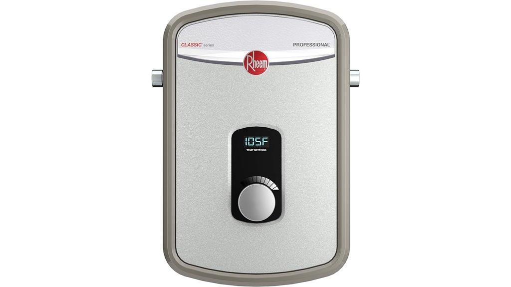 rheem electric tankless heater