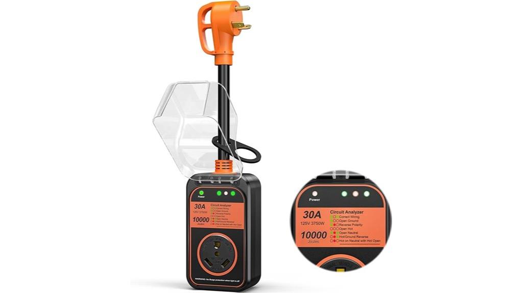 rv surge protector 30 amp