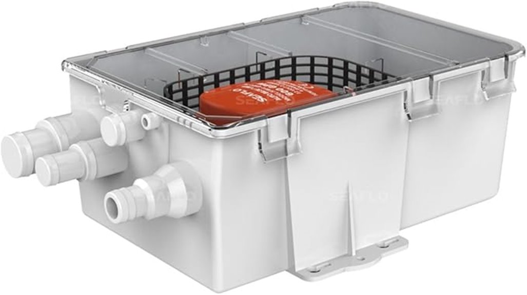 seaflo 12v shower pump