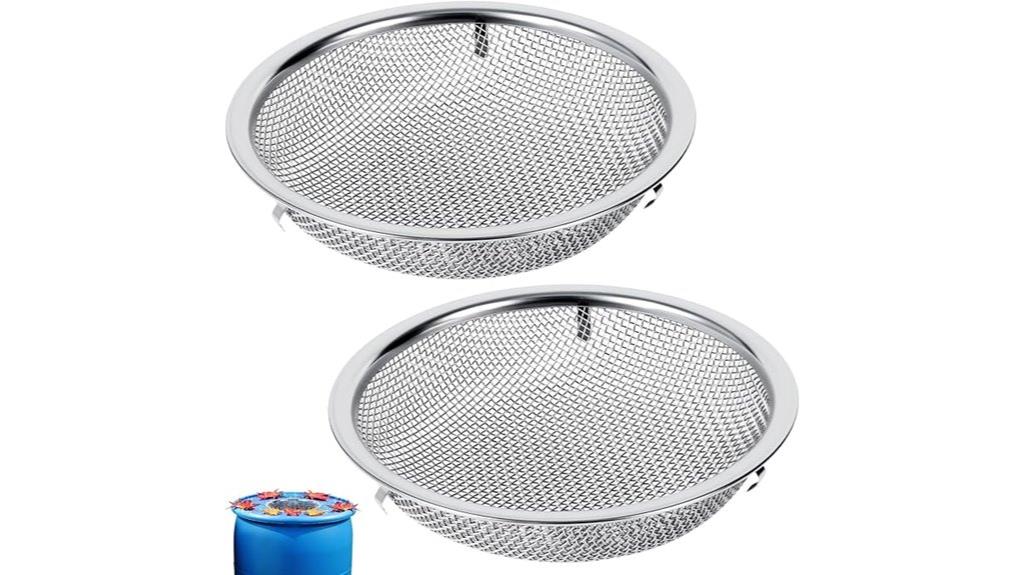 six pack rain barrel filters