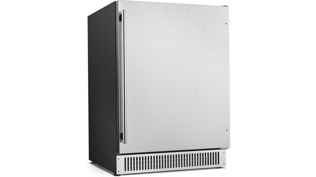 slim 24 inch beverage cooler