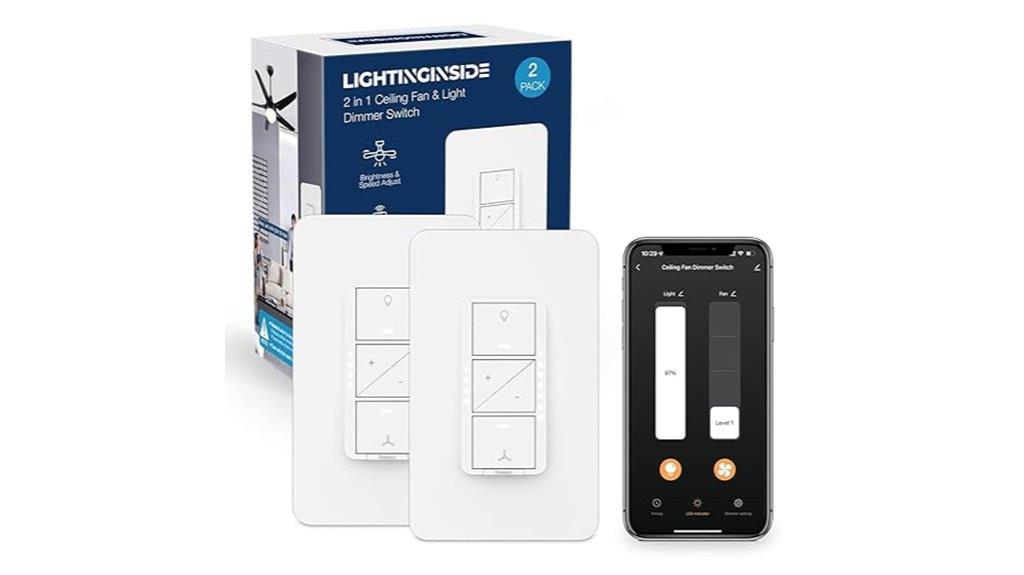 smart fan light switch