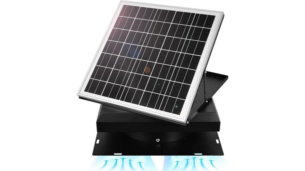solar attic fan weatherproof