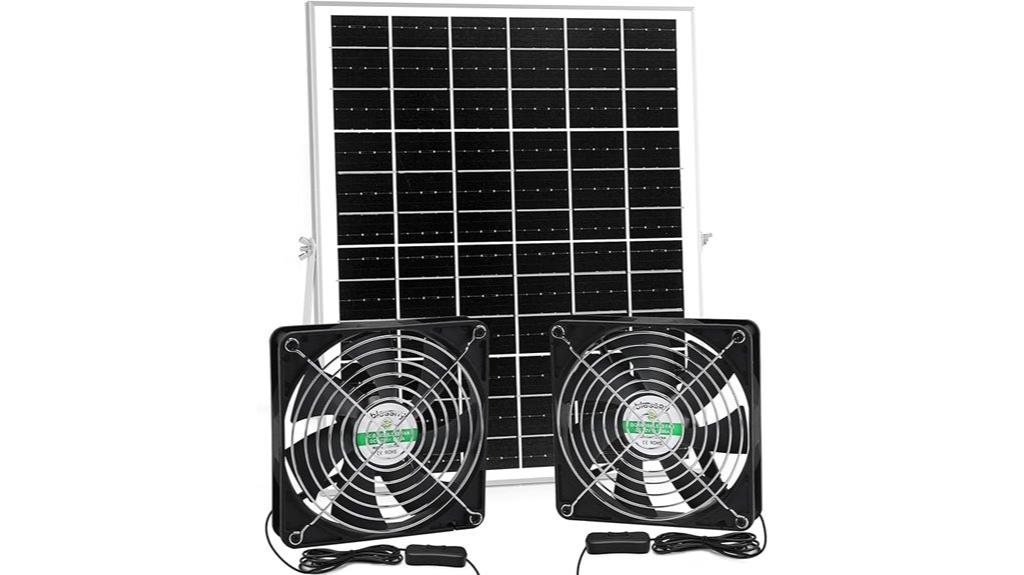 solar fan kit waterproof