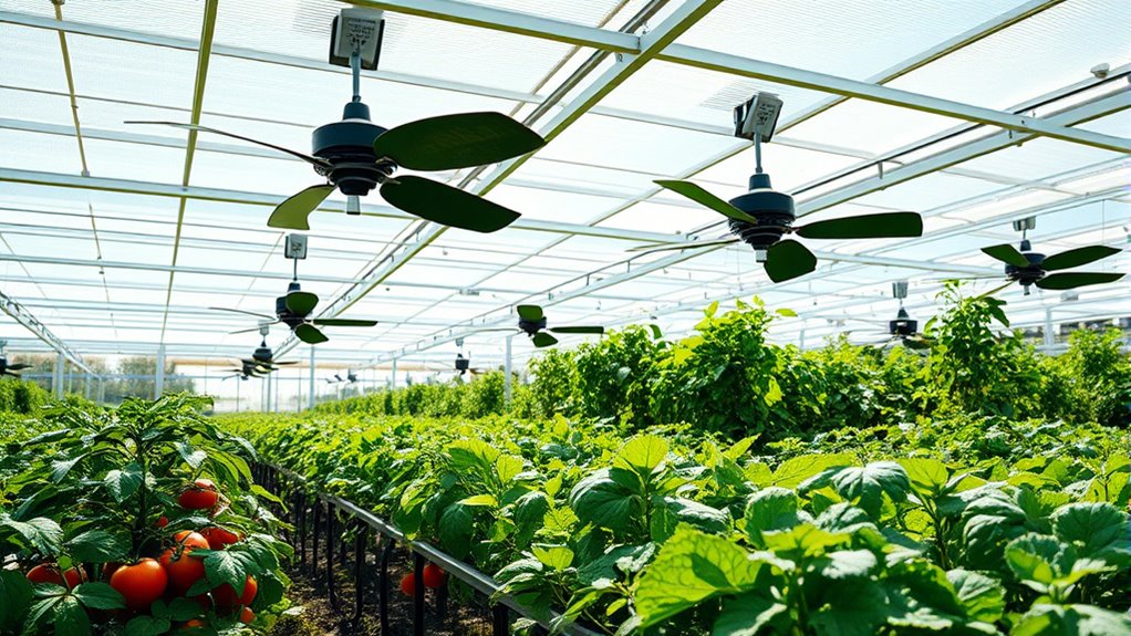 solar greenhouse ventilation options