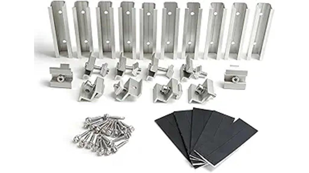 solar mounting hardware kit