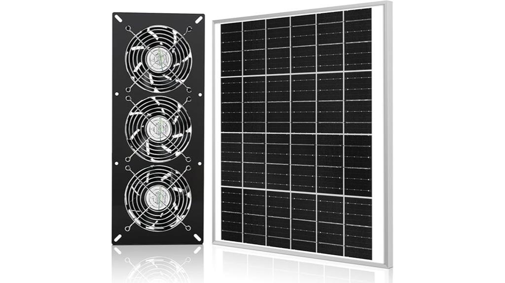 solar powered fan kit