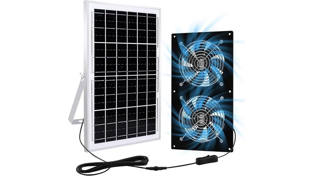 solar powered ventilation fans