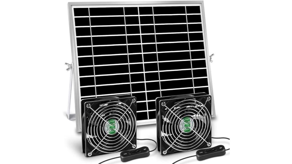solar waterproof fan kit
