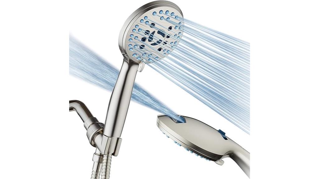 spa shower with multiple modes