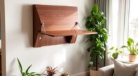 space saving wall tables