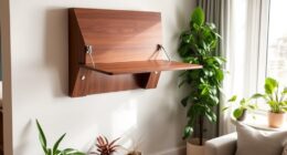 space saving wall tables