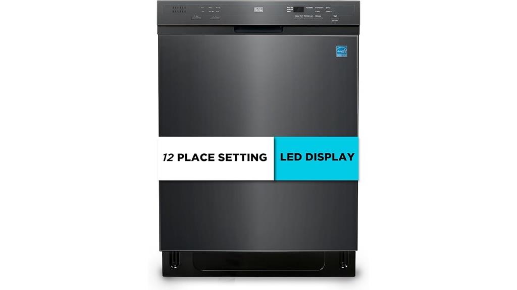 stainless steel built in dishwasher