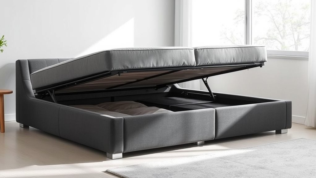 stylish multi functional ottoman beds
