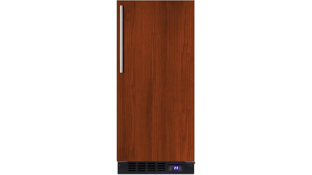 summit cabinet freezer capacity