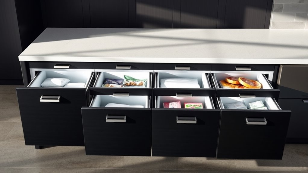 top 12 compact freezer drawers