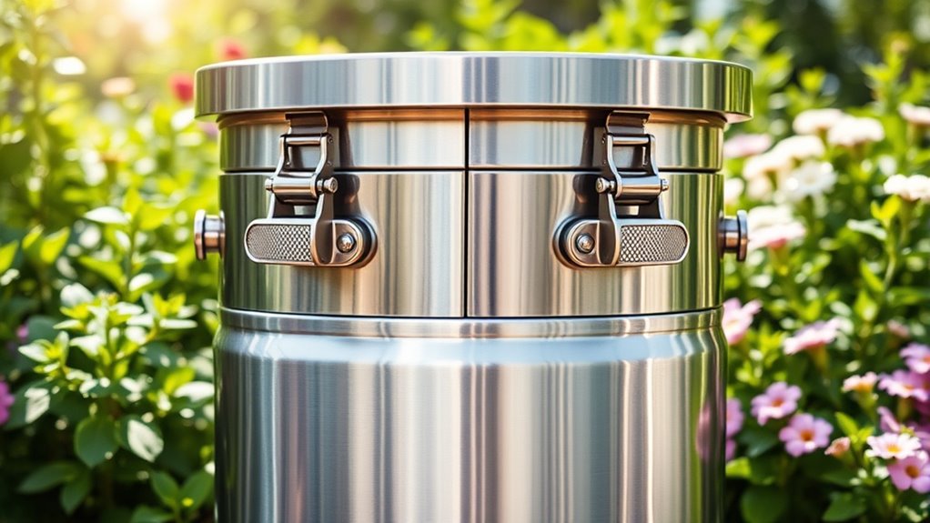 top dual chamber compost tumblers