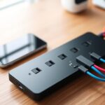 top flat plug power strips