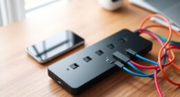 top flat plug power strips