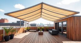 top foldable roof decks